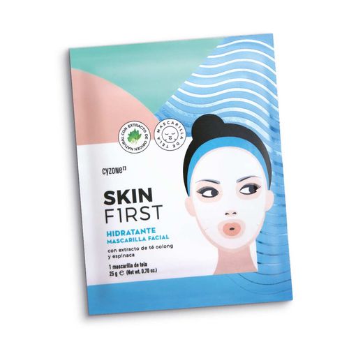 Mascarilla Facial De Tela Hidratante Skin First