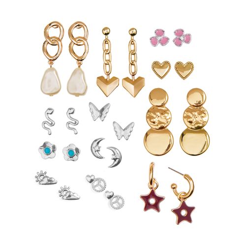 Estuche de Aretes Pearly Gold X12