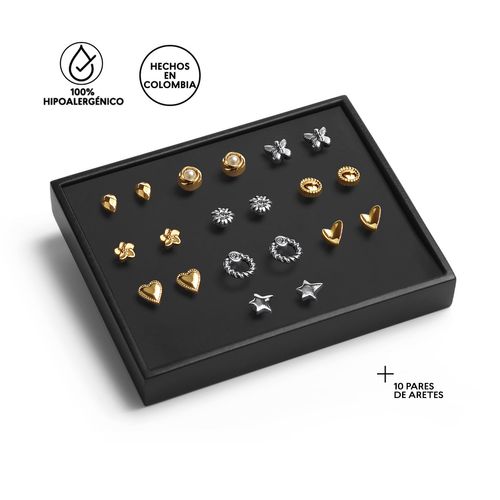 Set de aretes para mujer Bling Sparks