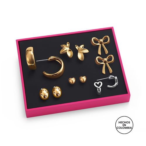 Set de aretes para mujer Coquette Girl